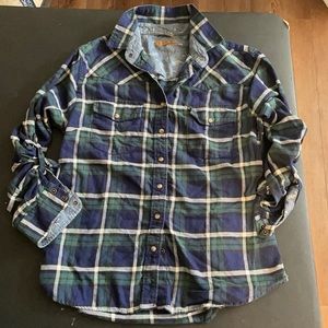 Jachs Girlfriend Flannel Button Down (Men’s M)